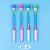 Cartoon Multiple Cute Doll Gel Pen Cyber Celebrity Style Quicksand Neutral Signature Pen Multiple Anime Students' Office Stationery