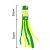 2022 St Patrick's Day Hair Dryer Flag Irish Carnival Windsock Courtyard Wind to St Patrick's Day Hair Dryer