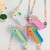 Popular Cross-Border New Arrival Unicorn Pencil Case Silicone Bag Large Volume Storage Stationery Box Deratization Pioneer Stationery Case