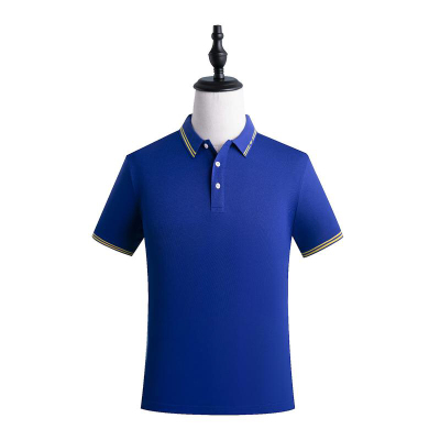 High-End Affordable Luxury Lapel Polo Shirt Custom Embroidery Fashion Advertising Shirt Cultural Shirt Summer Work Clothes T-shirt Short Sleeve