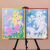 Children's Graffiti DIY Drawing Board Stall Painting Wholesale Watercolor Bottom Square Night Market Park Stall Coloring Drawing Toys