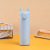 New Stainless Steel Bouncing Vacuum Cup Cute Deer Horn Pea Cup Simple Car Straw Cup Gift