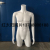 Underwear Mannequin Mannequin Male Model Underwear Mannequin Bright White Glass Half-Body Model Direct Sales