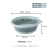 Household Plastic Thickened Fold Pots Baby Basin Nordic Style Baby Washbasin Wholesale Outdoor Camping Silicone Washbasin
