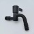 Factory Wholesale Stainless Steel Black Washing Machine Quick Opening Faucet Home Balcony 4 Points Single Cold Quick Opening Faucet