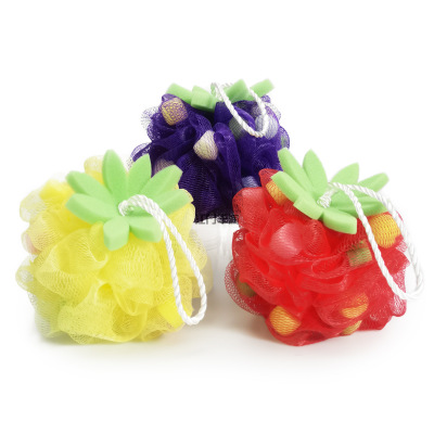 Large Sparkling Cute Bath Loofah Bath Ball