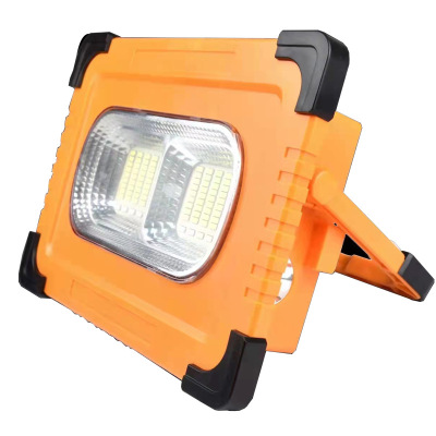 Solar Charging Emergency Lamp LED Outdoor Camping Night Fishing Light USB Charging Magnetic Suction Led Moveable Work Light