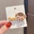Children's Hair Accessories Cute Star Delu Cartoon Barrettes Letter Hairpin Bang Side Clip Korean Style Girl Hair Accessories Duffy Bear