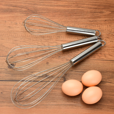 Good Quality Stainless Steel Eggbeater Blender Kitchen Tools Egg Stirring Rod Egg Beater Factory Direct Sales