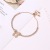 Sweet Diamond Butterfly Bracelet Fashion Crystal Adjustable Beads Bracelet Temperament Student Versatile Mori Hand Jewelry Bracelet