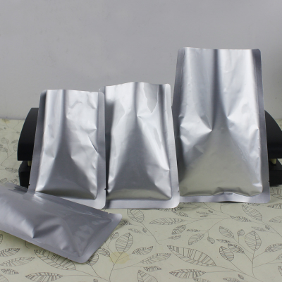 Tea Aluminum Foil Vacuum Bag Flat Mask Bag Vacuum Aluminum Foil Bag Frozen Food Packaging Bag Factory Wholesale