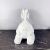 Modern Art Resin White Long-Ear Rabbit Decoration Model Room Sales Office Living Room Children's Room Soft Decoration