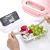 LWS Microwave Lunch Box Glass Bento Box Sealed Fruit Crisper Bowl with Cover Student Lunch Box Insulation