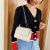 Girls' Bags 2022 New Women's Bag Shoulder Messenger Bag Simple Elegant Korean Rhombus Chain Popular Small Square Bag