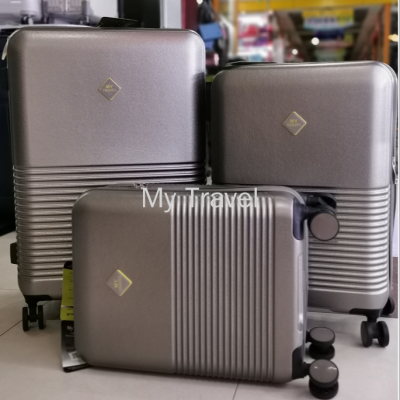 Luggage, Luggage Password Suitcase Luggage ABS + PC Zipper Three-Piece Trolley Case