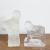New Chinese Modern Sculpture Figure Transparent Resin Decorations Creative Soft Ornaments Hotel Model Room Sales Office Jewelry