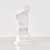 New Chinese Modern Sculpture Figure Transparent Resin Decorations Creative Soft Ornaments Hotel Model Room Sales Office Jewelry