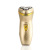 Lingke Es178 Tuhao Jinsan Knife Head Shaver Electric Charging Shaver Waterproof Shaving Razor Factory Wholesale
