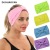 Amazon New Elastic Bright Wide-Brimmed Knotted Headband European and American Sports Fitness Candy Color Solid Color Hair Band