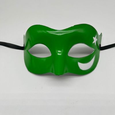 Flat Head Flag Irish Festival Men's Half Face Mask Masquerade Men's and Women's Mask Flat Head