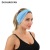 Amazon New Elastic Bright Wide-Brimmed Knotted Headband European and American Sports Fitness Candy Color Solid Color Hair Band