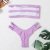 Swimsuit Wireless Cup Simple Wrapped Chest Plain Swimsuit Fashion Sexy Bikini Foreign Trade Direct Sales