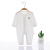 Laite Bear Baby Jumpsuit Thin Summer Pure Cotton a Pair of Buckles Long-Sleeve Jumpsuit Newborn Baby Boy Baby Girl Pajamas Romper