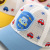 Children's Hat Summer Thin Boys' Summer Hat Sun Protection Baseball Cap Baby Sun-Poof Peaked Cap Net Breathable Sun Hat