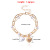 Ornament Fashion Europe and America Cross Border Love Pearl Women's Amazon Fashion Bracelet Punk Jewelry