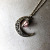 Foreign Trade Wish Popular Halloween Ghost Hollow Moon Necklace Love Bird Cage Luminous Beads Short Pendant Necklace