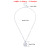 Ornament Alloy Captain America Shield Pendant Necklace Women's Simple Five-Pointed Star Europe and America Cross Border Sweater Chain