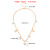 Ornament Fashion Five-Pointed Star Trendy Women's Necklace Europe and America Cross Border Graceful Personality Amazon
