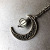 Foreign Trade Wish Popular Halloween Ghost Hollow Moon Necklace Love Bird Cage Luminous Beads Short Pendant Necklace