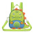 2022 New Small Bookbag Children Little Kids Snack Schoolbag First Grade Dinosaur Backpack Student Backpack Wholesale