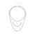 Ornament Fashion Europe and America Cross Border Multi-Layer Trend Women's Necklace round Beads Bamboo Joint Personality Fashion