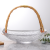 S Bamboo Cabas Dried Fruit Tray Household Japanese Ins Glass Living Room Snack Candy Storage Net Red Creative Fruit Basket