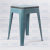 Thickened Plastic Stool Nordic Square Stool Adult Chair Stackable Dining Table Bench Home Modern Minimalist a High Stool