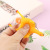 Factory Direct Sales Keychain Small Laying Hens Squeeze Vent Toy TPR Water Ball Decompression Squeezing Toy Decompression