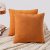 Cross-Border New Arrival Pillow Cover W Pattern Lambswool Embossed Bedside Cushion Sofa Pillow Cases Pillow Cover Holland Velvet Cushion Wholesale