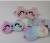 Cross-Border Panda Unicorn Eye Mask Cute Cartoon Plush Sleep Shading Embroidery Eye Mask in Stock