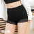 Flesh-Colored Safety Pants Women's Lace Anti-Exposure Summer Thin High Waist Belly Shaping Panties Cotton Nude Wear Seamless Non-Curling Korean Style
