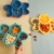 Airuize 9118 Bee Nut Fruit Plate Snack Dish Nut Plate Snack Ultimatum Creative Cartoon Bee Plate