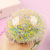 New 10cm Flashing Light with Rope Foam Hair Ball Decompression Squeezing Toy Decompression Artifact Squeeze Toys Factory Wholesale