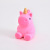 Factory Wholesale Decompression Inflatable Unicorn Flour Squeezing Toy TPR Decompression Ball Soft Rubber Cartoon Vent Toy