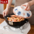 Ceramic Pot King "Tang Flavor Pot" Chinese Retro Casserole Household Gas Stew Pot Soup Chinese Casseroles High Temperature Resistant Ceramic Pot
