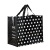 Wholesale Knitted Hand Bag Color Printing Dots and Stripes Packing Bag Woven Hand Shopping Bag Supply