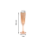 S Nordic Instagram Style Light Luxury Household Hexagonal Goblet Glass Wine Glass Juice Cup Goblet Amber Champagne Glass