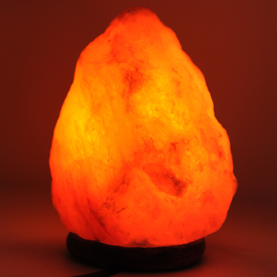 Cross-Border Salt Light Wholesale Himalayan Crystal Salt Rock Lamp Gift Lamp Bedside Lamp Salt Stone Small Night Lamp