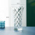 Modern European Style Thickening Crystal Glass Vase Transparent Hydroponic Rich Bamboo Lily Flower Living Room Decoration Vase