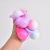 Decompression Vent Cute Rose Bear Inflatable Flour Ball Squeezing Toy Decompression Ball Soft Glue Cartoon Toy Wholesale